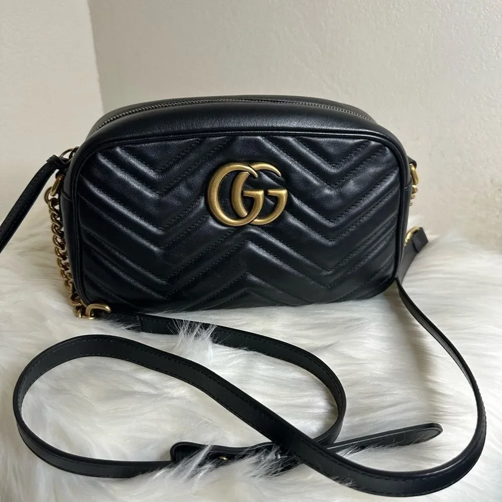 💯Authentic Gucci Marmont Camera Bag🍀 - Picture 12 of 16